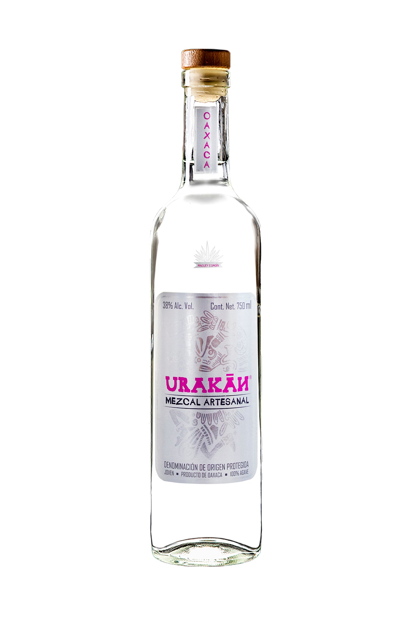 1 Mezcal Urakán 38 Plata