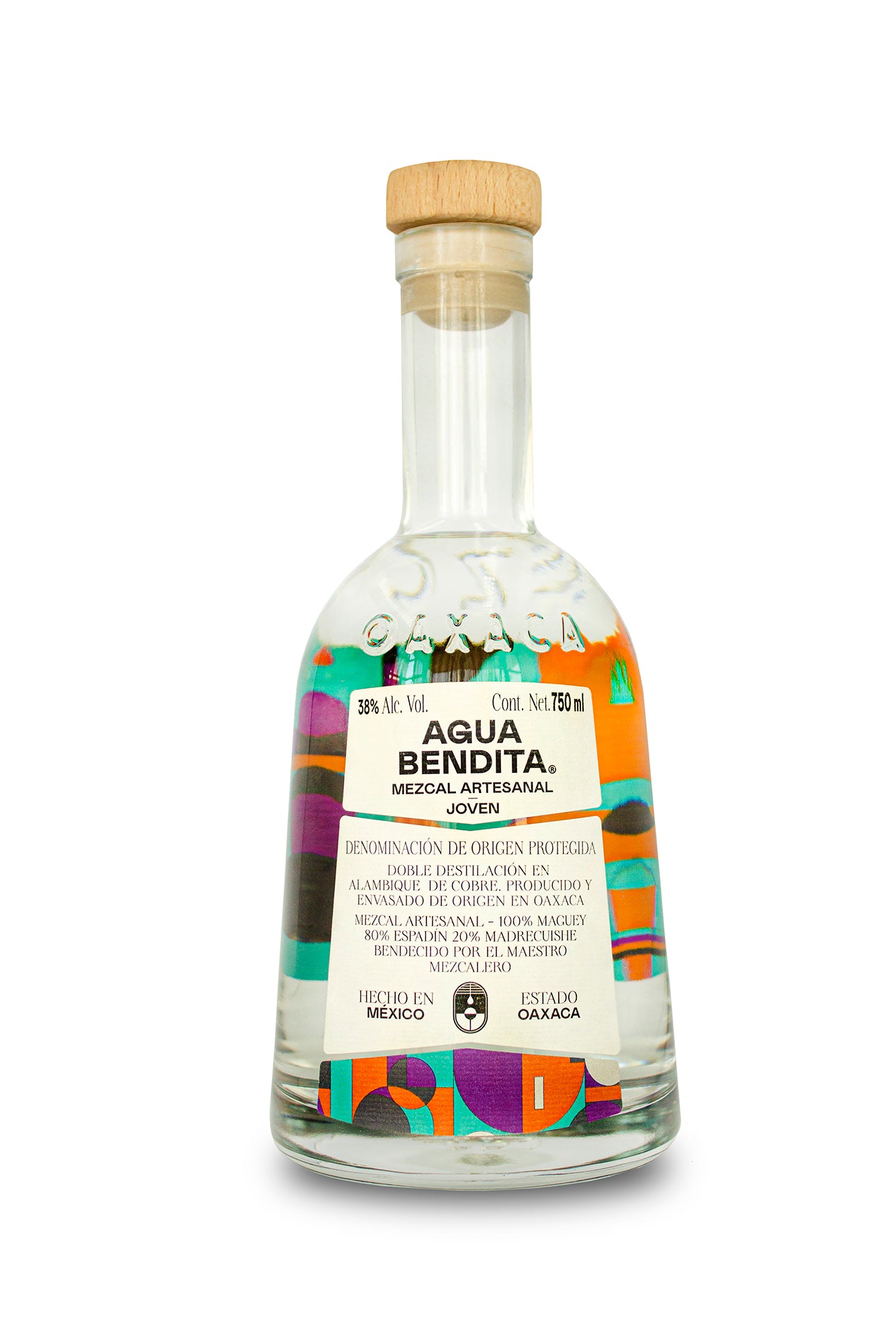 1 Mezcal Agua Bendita 38°